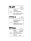 Blisshaus Custom Label Set: 5 Pairs ( 5 Top + 5 Front Labels of your choice - 10 labels total)
