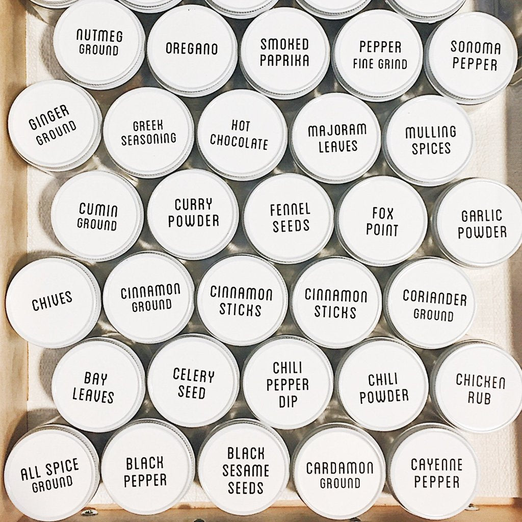 The Spices Jars - Set of 5