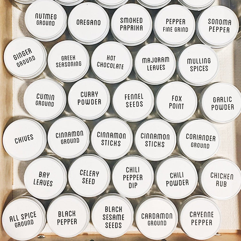 The Spices Jars - Set of 5